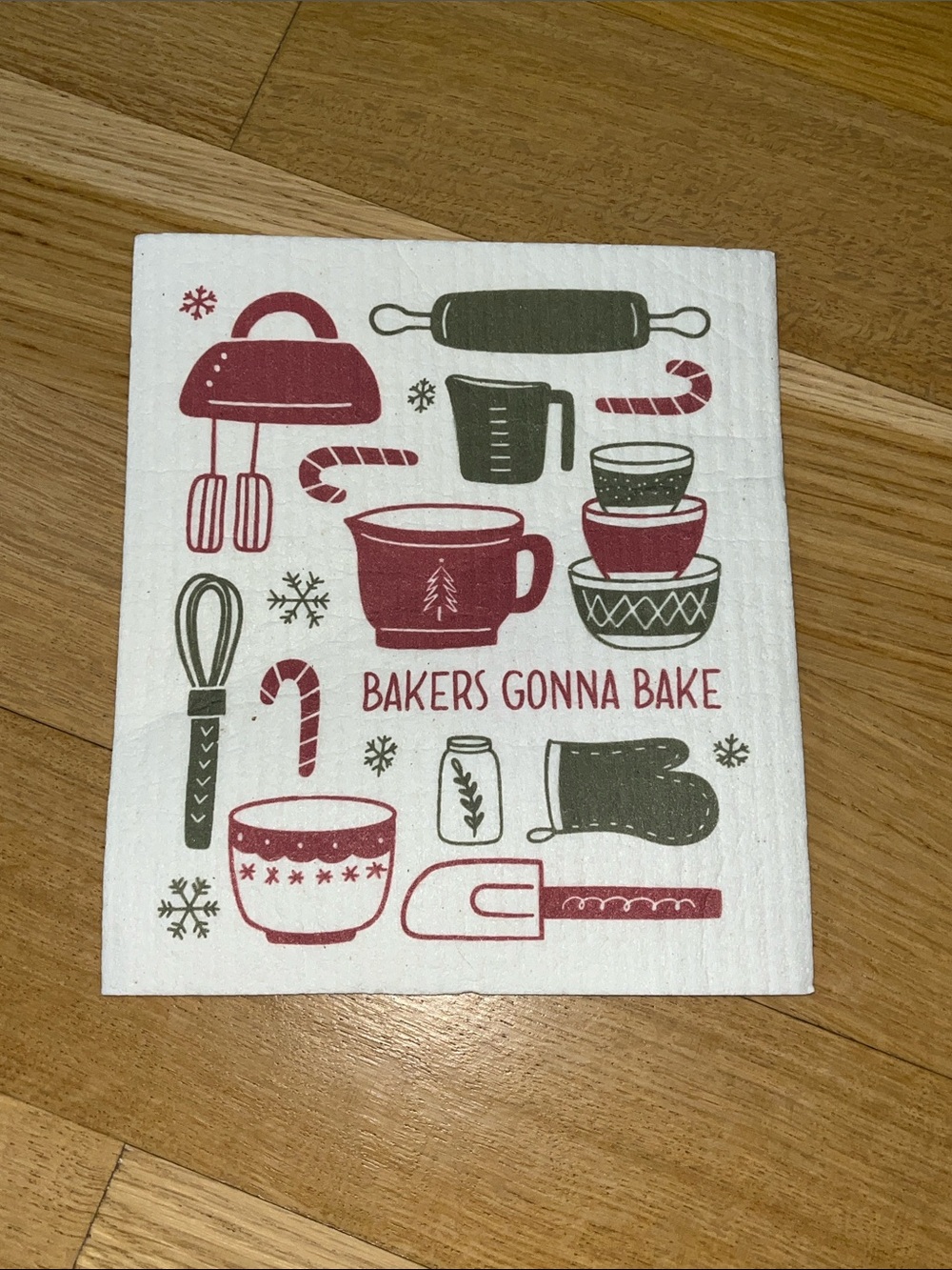 New-Swedish Dish Cloth “Bakers Gonna Bake”